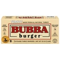 Bubba Burger Burgers, Turkey, 90%/10%