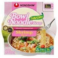 Nongshim Bowl Noodle Soup, Shrimp Flavor