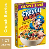 Cap'N Crunch Cereal, Crunch Berries, Giant Size