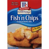 McCormick® Golden Dipt® Fish 'n Chips Seafood Batter Mix