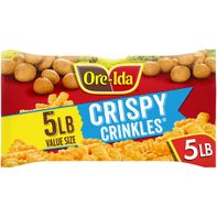 Ore-Ida Golden Crinkles French Fries Fried Food Snacks Frozen Potatoes Value Size