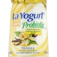 La Yogurt Yogurt, Lowfat, Blended, Probiotic Formula, Vanilla