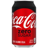 Coca Cola Zero Sugar Cans