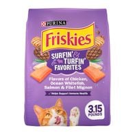 Purina Friskies Dry Cat Food, Surfin' & Turfin' Favorites