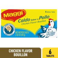 Maggi Chicken Flavor Bouillon Tablets