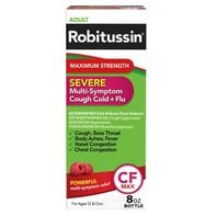 Robitussin Maximum Strength Severe Multi Symptom Cough Cold + Flu Liquid