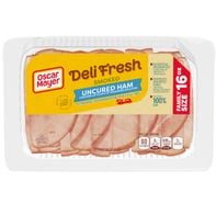 Oscar Mayer Deli Fresh Smoked Uncured Ham Sliced Sandwich Lunch Meat Family Size