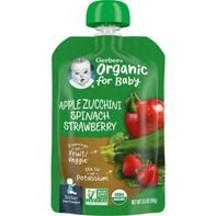 Gerber Organic Apple Zucchini Pouch