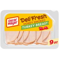 Oscar Mayer Deli Fresh Honey Smoked Turkey Breast Sliced Sandwich Lunch Meat