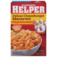 Hamburger Helper Pasta & Sauce Mix, Deluxe Cheeseburger Macaroni