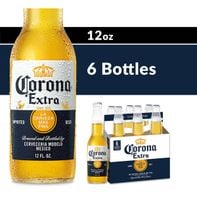 Corona Extra Mexican Lager Import Beer Bottles