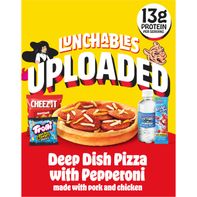 Lunchables Pepperoni Deep Dish Pizza Meal Kit