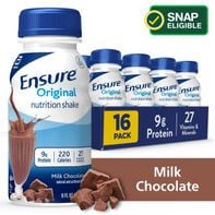 Ensure Original Nutrition Shake Milk Chocolate Ready-to-Drink Bottles