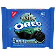 Oreo Mint Chip Creme Chocolate Sandwich Cookies