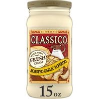 Classico Roasted Garlic Alfredo Pasta Sauce