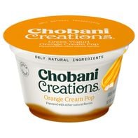 Chobani Yogurt, Greek, Orange Cream Pop