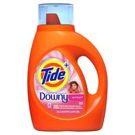 Tide plus Downy Liquid Laundry Detergent, April Fresh, 29 loads