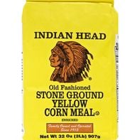 Indian Head Corn Meal, Old Fashioned Stone Ground, Yellow