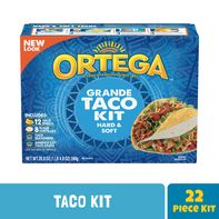 Ortega Hard & Soft Grande Taco Kit