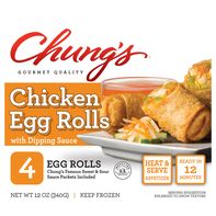 Chung's White Meat Chicken Egg Rolls