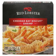 Red Lobster Shrimp, Cheddar Bay Biscuit