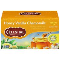 Celestial Seasonings Herbal Tea, Caffeine Free, Honey Vanilla Chamomile, Tea Bags