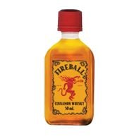 Fireball Cinnamon Whiskey, Cinnamon Whisky, Liquor, 66 Proof