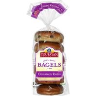 Toufayan Bakeries Cinnamon Raisin Bagels