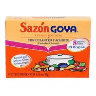 Goya Sazon with Coriander and Annatto 3.52 oz