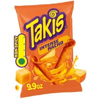 Takis Intense Nacho Rolled Tortilla Chips Bag