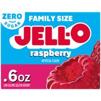 Jell-O Zero Sugar Raspberry Flavor Gelatin