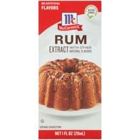 McCormick Imitation Rum Extract 1 oz.