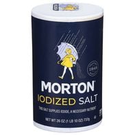 Morton Iodized Salt, 26 Ounce