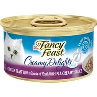 Purina Fancy Feast Pate Wet Cat Food, Creamy Delights Chicken Feast in a Creamy Sauce