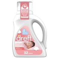 Dreft Stage 1: Newborn Baby Liquid Laundry Detergent, 32 loads