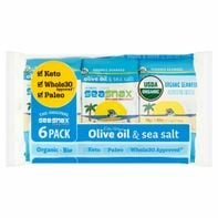 SeaSnax The Original Extra Virgin Olive Oil & Sea Salt Organic Seaweed