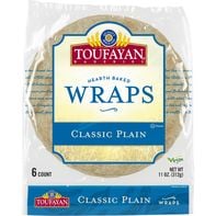 Toufayan Bakeries Classic Plain Wraps