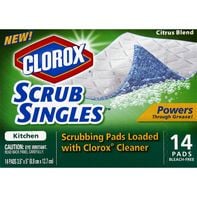 Clorox Scrubbing Pads, Bleach-Free, Kitchen, Citrus Blend