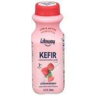 Lifeway Kefir, Lowfat, 1% Milkfat, Strawberry