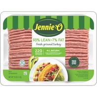 Jennie-o Turkey Store Ground Turkey 93% Lean / 7% Fat - 1 Lb. Tray