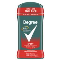 Degree UltraClear Black+White Fresh Antiperspirant Deodorant, 2.6 oz.