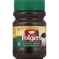 Folgers Coffee Crystals, Instant, Classic Decaf