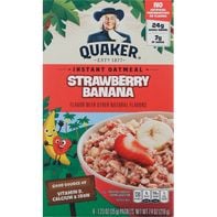 Quaker Instant Oatmeal, Strawberry Banana