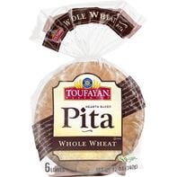 Toufayan Bakeries Whole Wheat, Pita Bread