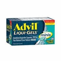 Advil Liqui-gels Solubilized Ibuprofen 200 Mg Pain Reliever/fever Reducer (nsaid) Liquid Filled Capsules