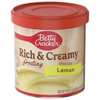 Betty Crocker Frosting, Lemon, Rich & Creamy