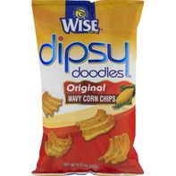 Wise Dipsy Doodles Wavy Corn Chips Original