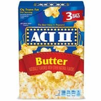 Act II Butter Lovers Butter Microwave Popcorn