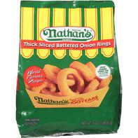 Nathan’s Famous Onion Rings, Battered, Thick Sliced