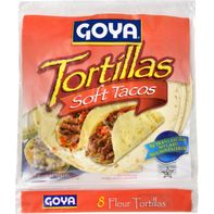 Goya Soft Taco Flour Tortillas